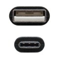 Cabo USB a para USB C Nanocable 10.01.210 Preto 2 M