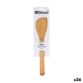 Espátula de Cozinha Wooow Curvado Bambu 30 X 6,2 X 0,8 cm (36 Unidades)