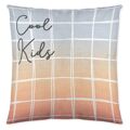 Capa de Travesseiro Cool Kids Coral (50 X 50 cm)