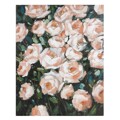 Pintura a óleo Roses Madeira de Pinho (80 X 4 X 100 cm)