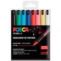 Conjunto de Marcadores Posca PC-1MR Multicolor (8 Peças)