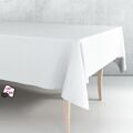 Toalha de Mesa em Rolo Exma Borracha Branco Liso 140 cm X 25 M