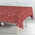 Toalha de Mesa em Rolo Exma Borracha Vermelho Natal 140 cm X 25 M