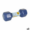 Halteres Longfit Sport Longfit Sport 3 kg Azul 3 Unidades
