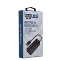Hub USB Iggual IGG318478