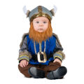 Fantasia para Bebés My Other Me Viking Homem Azul Castanho 7-12 Meses