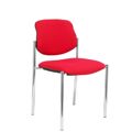 Cadeira de Receção Villalgordo Piqueras Y Crespo BALI350 Imitação de Couro Vermelho