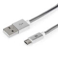 Cabo USB para Micro USB Maillon Technologique MTPMUMS241 (1 m)