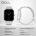 Smartwatch Dcu Curved Glass Pro 1,83" Cinzento