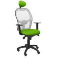 Cadeira de Escritório com Apoio para a Cabeça Jorquera Piqueras Y Crespo BALI22C Verde Pistáchio