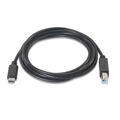Cabo USB C para USB B Aisens A107-0054 2 M Preto