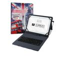 Capa para Tablet e Teclado Subblim Funda Con Teclado Micro USB - USB C Keytab USB 10,1" England Qwerty Espanhol