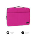Mala para Portátil Subblim Funda Ordenador Elegant Laptop Sleeve 13,3-14" Pink