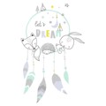 Capa de Edredão para Berço Cool Kids Let's Dream Reversível (115 X 145 cm) (berço de 80)