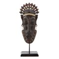 Figura Decorativa 22 X 16 X 57 cm Africana