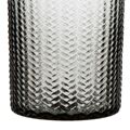 Vaso 11,7 X 11,7 X 30 cm Cinzento Vidro