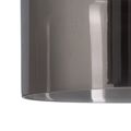 Candeeiro de Teto Cristal Cinzento 40 X 40 X 120 cm