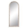 Espelho de Parede 61 X 2 X 152 cm Madeira Branco