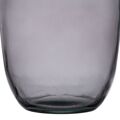 Vaso Cinzento Vidro Reciclado 13 X 13 X 31 cm