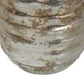 Vaso Cerâmica Prata 15 X 15 X 30 cm