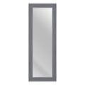 Espelho 56 X 2 X 156 cm Cinzento Madeira Branco