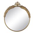 Espelho de Parede Dourado Cristal Ferro 63 X 3,5 X 70 cm