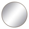 Espelho de Parede Natural Cristal Madeira Mdf 89,5 X 4,5 X 89,5 cm