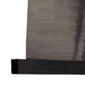 Decoração de Parede Tapete Preto Taupe Cânhamo Madeira de Abeto Tecido 124 X 1,7 X 86 cm