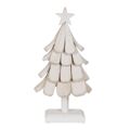 árvore de Natal Branco Madeira de Paulónia 31 X 25 X 60 cm