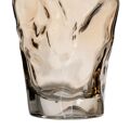 Vaso Castanho Cristal 15,5 X 14 X 32 cm