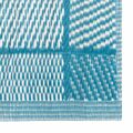 Tapete de Exterior Meis Azul Branco Polipropileno 90 X 150 cm