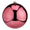 Bolas de Natal ø 20 cm Cor de Rosa Plástico