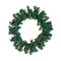Coroa de Natal Verde Plástico (40 X 6 X 40 cm)