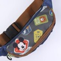 Bolsa de Cintura Mickey Mouse Azul (27 X 15 X 9 cm)