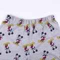Pijama de Verão Mickey Mouse Cinzento 3 Anos