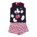 Pijama Infantil Mickey Mouse Bebé Vermelho 18 Meses