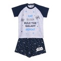 Pijama de Verão Star Wars Azul 18 Meses