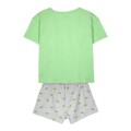 Pijama de Verão The Mandalorian Mulher Verde Claro L