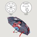 Guarda-chuva Dobrável Spiderman Cinzento (ø 92 cm)