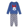 Pijama Infantil Minnie Mouse Azul Escuro 4 Anos