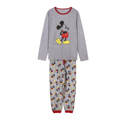 Pijama Mickey Mouse Homem Cinzento S