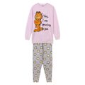 Pijama Garfield Rosa Claro XS