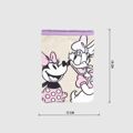 Bolsa Minnie Mouse 13 X 18 X 1 cm Cor de Rosa