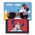 Conjunto de óculos de Sol e Carteira Minnie Mouse 2 Peças Vermelho
