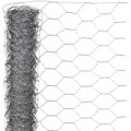 Rede de Arame Hexagonal 0,5x10 M 25 mm Aço Galvanizado Nature