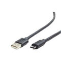 Cabo USB a 2.0 para USB C Gembird 480 Mb/s Preto 1,8 M