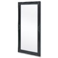  Espelho de Parede Estilo Barroco 120x60 cm Preto
