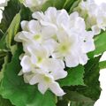  Planta Hortênsia Artificial com Vaso 60 cm Branco