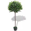  Planta Loureiro Artificial com Vaso 125 cm Verde
