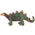 Peluche Brinquedo de Montar Estegossauro  Verde e Laranja XXL
